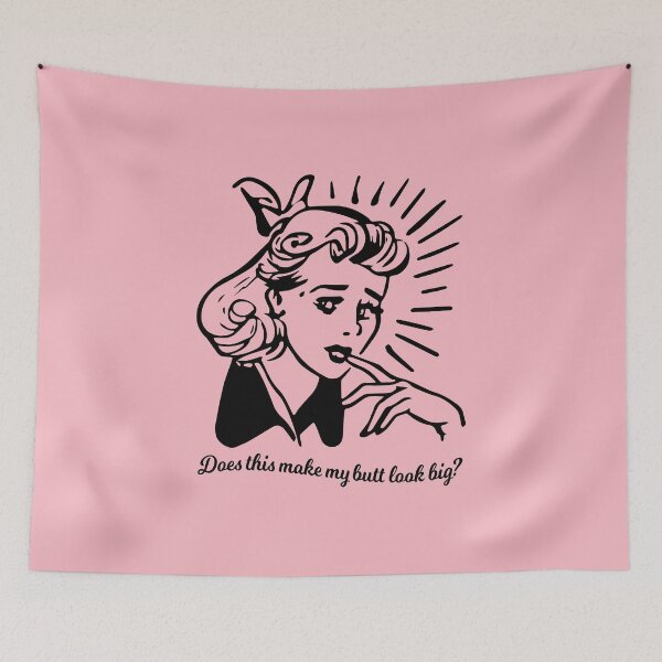 Item preview, Does this make my butt look big? Funny retro designed and sold by OddPop.