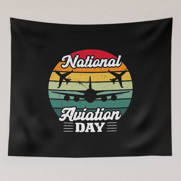 Item preview, National Aviation Day USA designed and sold by nueschka.