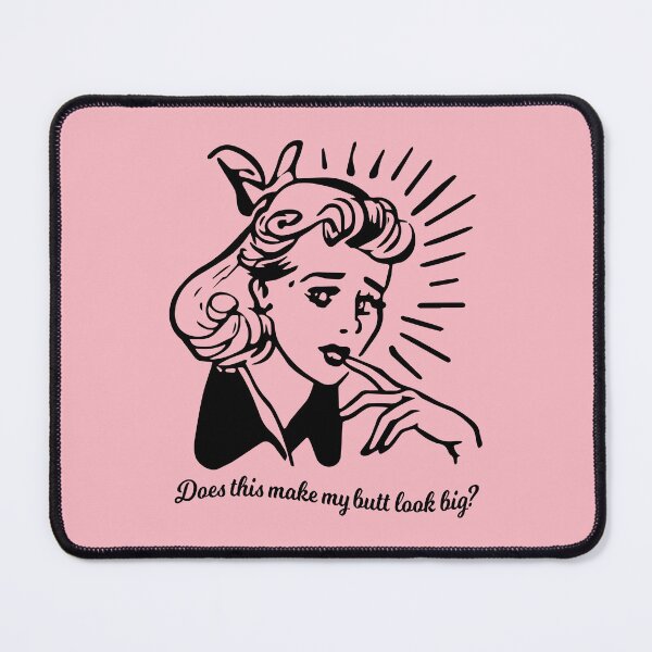 Item preview, Does this make my butt look big? Funny retro designed and sold by OddPop.