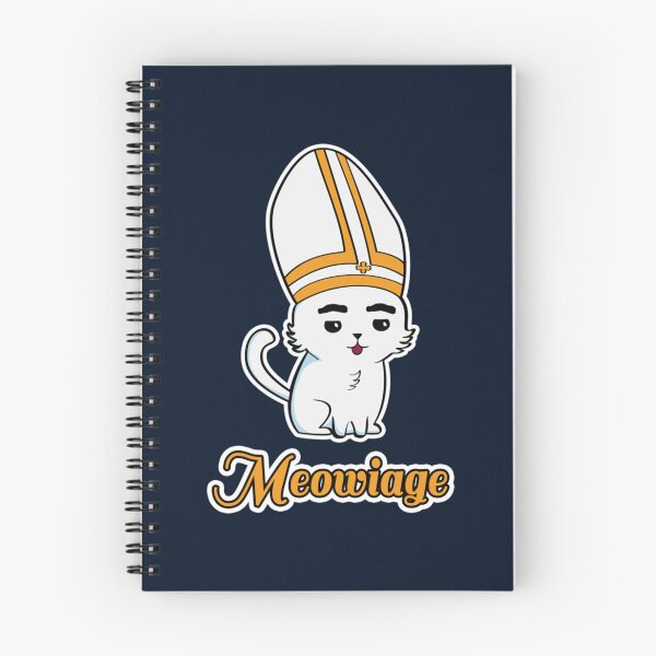 Item preview, Meowiage Funny Cat Parody Marriage Priest   designed and sold by EdieWoolfIllo.