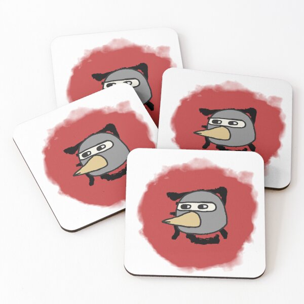 Item preview, comedic funky ninja chicken  designed and sold by HarryCW.