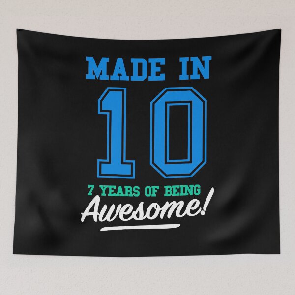 Item preview, Birthday Shirts made in 2010 - 7 years old Boys designed and sold by vomaria.