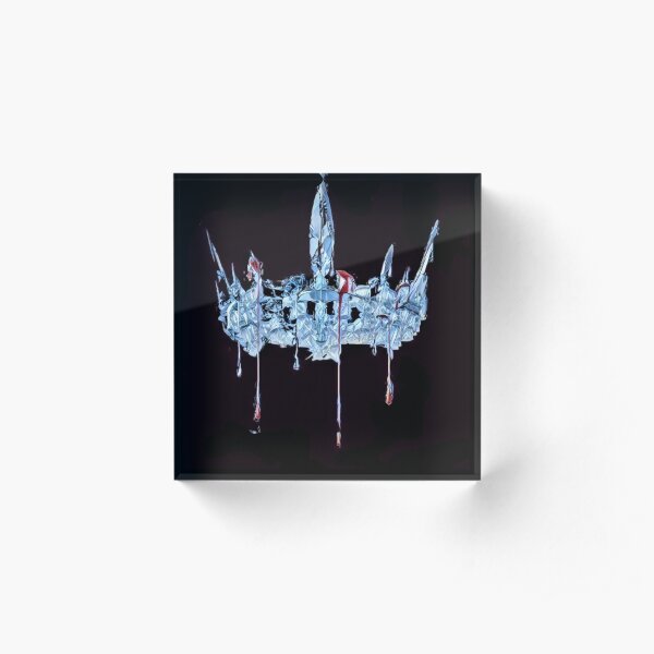 Glass Crown #1 Acrylic Block