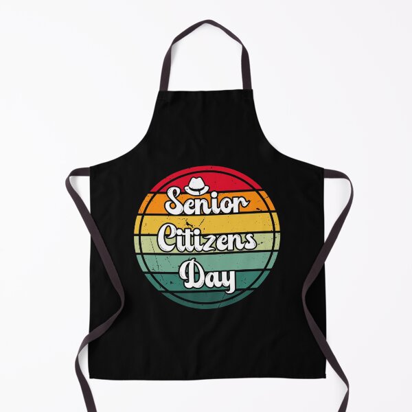 Item preview, Happy Senior Citizen Day retro USA World designed and sold by nueschka.