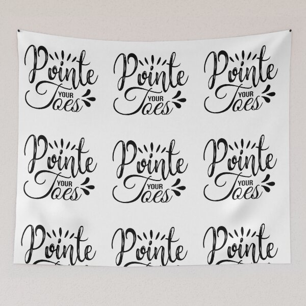 Item preview, Pointe Your Toes Belle Dance Love Dancing Gift Premium Apparel Funny Xmas designed and sold by DesignByHeartUK.