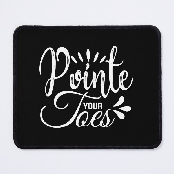 Item preview, Pointe Your Toes Belle Dance Love Dancing Gift Premium Apparel Funny Xmas designed and sold by DesignByHeartUK.