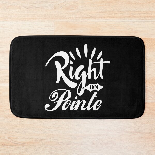 Item preview, Right On Pointe Belle Dance Love Dancing Gift Premium Apparel Funny Xmas designed and sold by DesignByHeartUK.