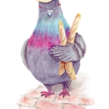 Artwork thumbnail, City pigeon by RapiLoco