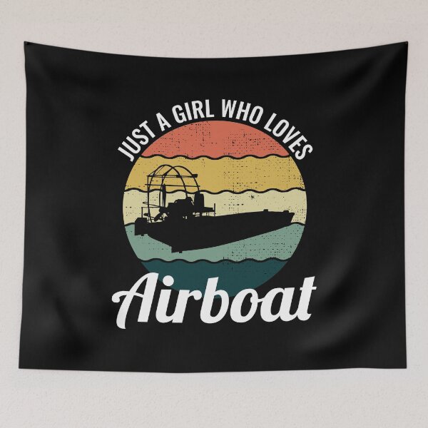 Item preview, Airboat Fanboat Airboating Planeboat Swamp boat designed and sold by CuteDesigns1.
