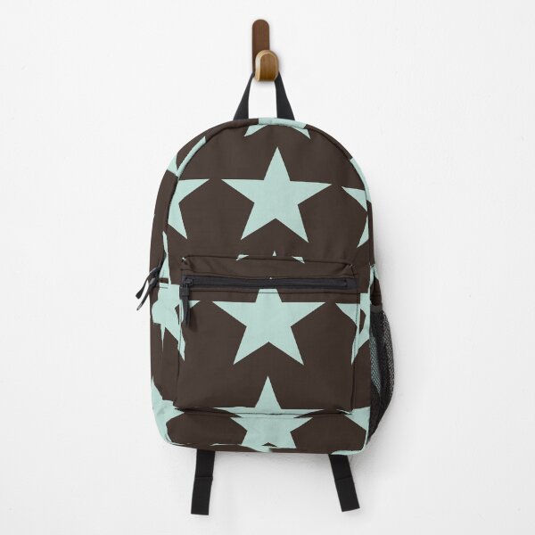 Item preview, Large MINT GREEN and DARK CHOCOLATE BROWN STARS designed and sold by RachelMacht.