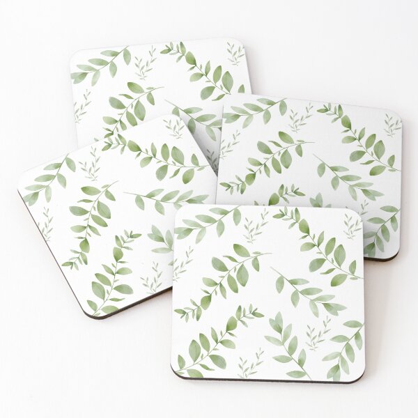 Item preview, Tropical Watercolor Plants designed and sold by inStoredecor.