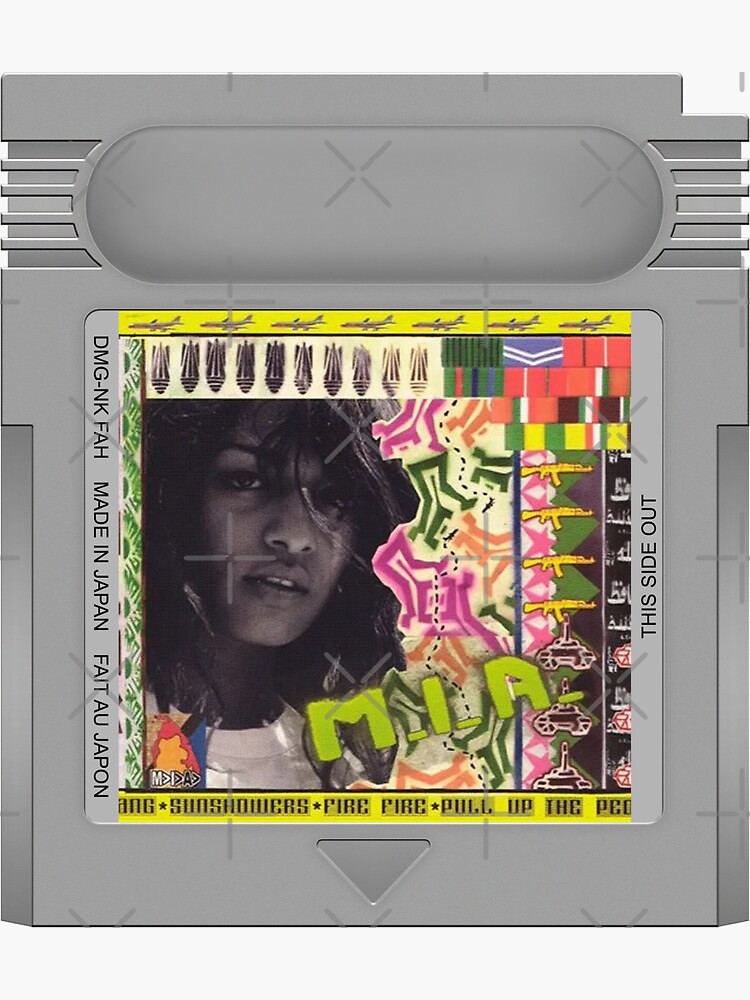 "Arular Game Cartridge" Sticker for Sale by PopCarts Redbubble