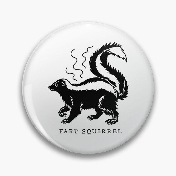 Item preview, Fart Squirrel Beware the fartiest of woodland friends designed and sold by NAJRAN.