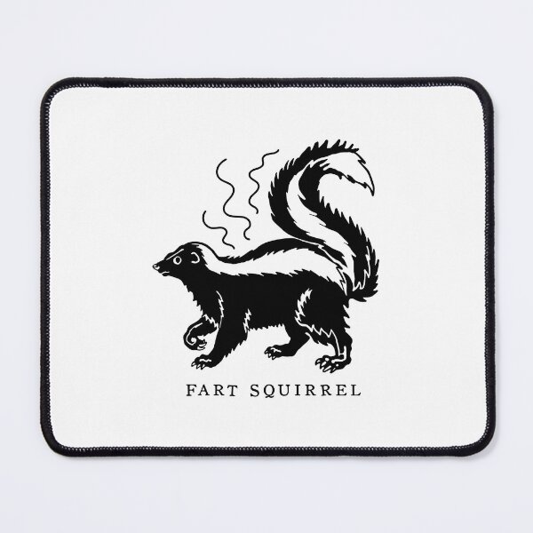 Item preview, Fart Squirrel Beware the fartiest of woodland friends designed and sold by NAJRAN.