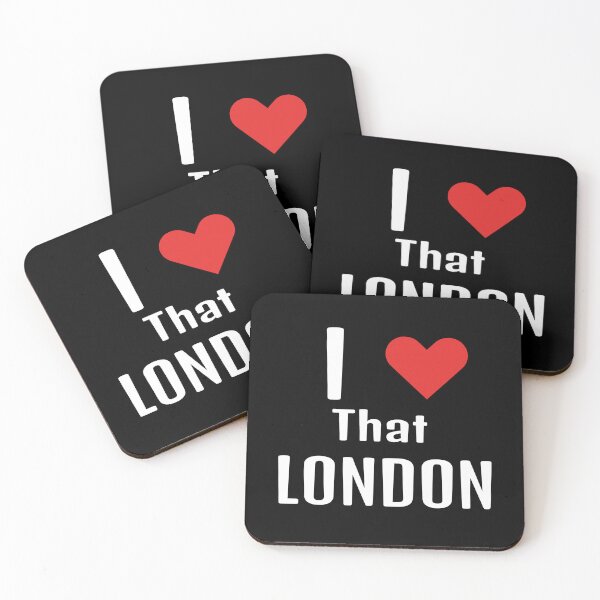 Item preview, I Red Heart That London designed and sold by Aurorapod.