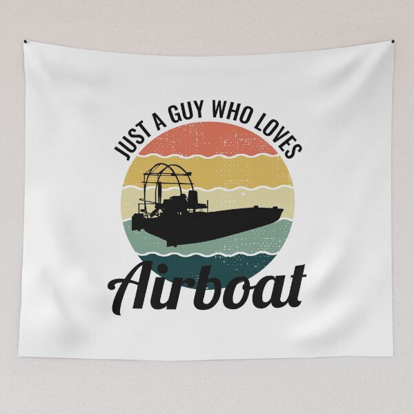 Item preview, Airboat Fanboat Airboating Planeboat Swamp boat designed and sold by CuteDesigns1.