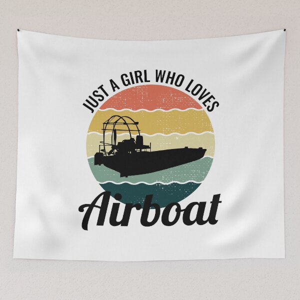 Item preview, Airboat Fanboat Airboating Planeboat Swamp boat designed and sold by CuteDesigns1.