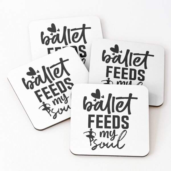 Item preview, Ballet Feeds My Soul Ballet Diva Belle Dance Love Dancing Gift Premium Apparel Funny Xmas designed and sold by DesignByHeartUK.