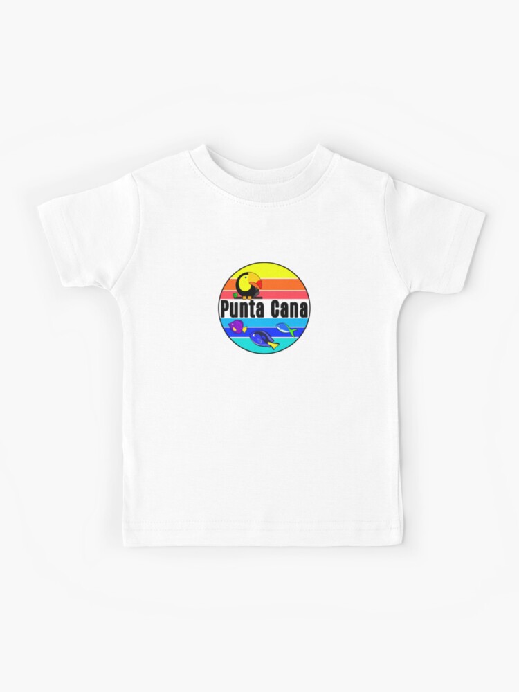 Punta Cana Dominican Republic Beach Tropical Fish Toucan Kids T-Shirt for  Sale by MyHandmadeSigns