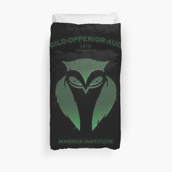 Vigilo Operior Audio Duvet Cover
