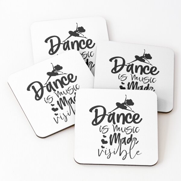 Item preview, Dance Is Music Made Visible Love Dancing Gift Premium Apparel Funny Xmas designed and sold by DesignByHeartUK.