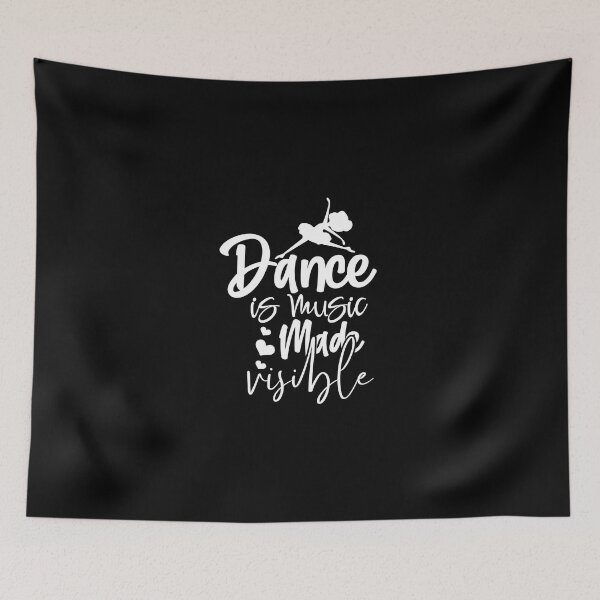 Item preview, Dance Is Music Made Visible Love Dancing Gift Premium Apparel Funny Xmas designed and sold by DesignByHeartUK.