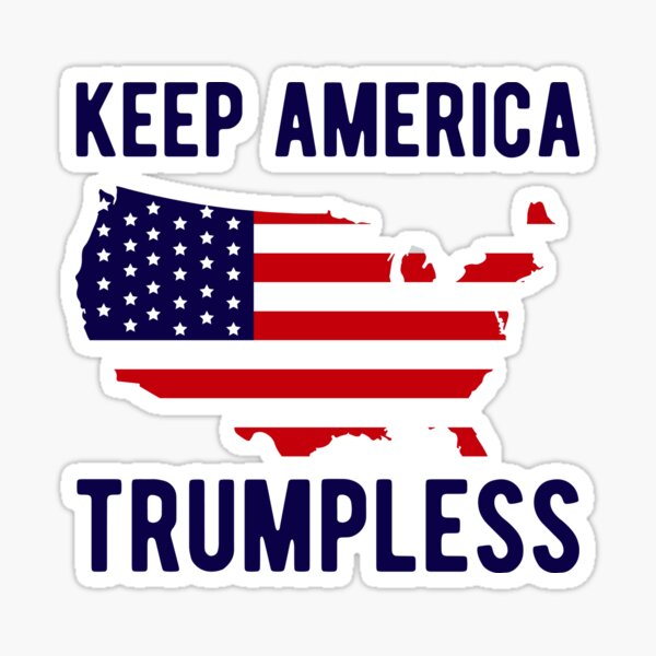 Keep America Trumpless Sticker