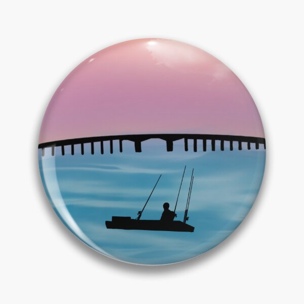 Item preview, Sunset kayak fishing  designed and sold by LoveLivi.