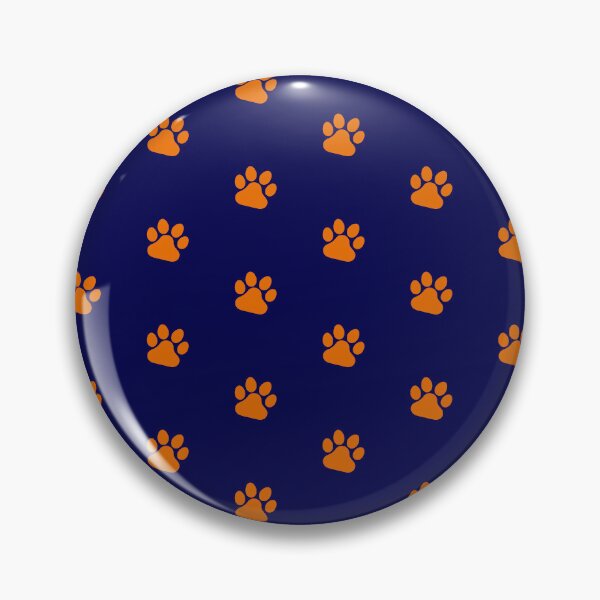 Item preview, Dog foot pattern orrange and blue designed and sold by FLASHOP.