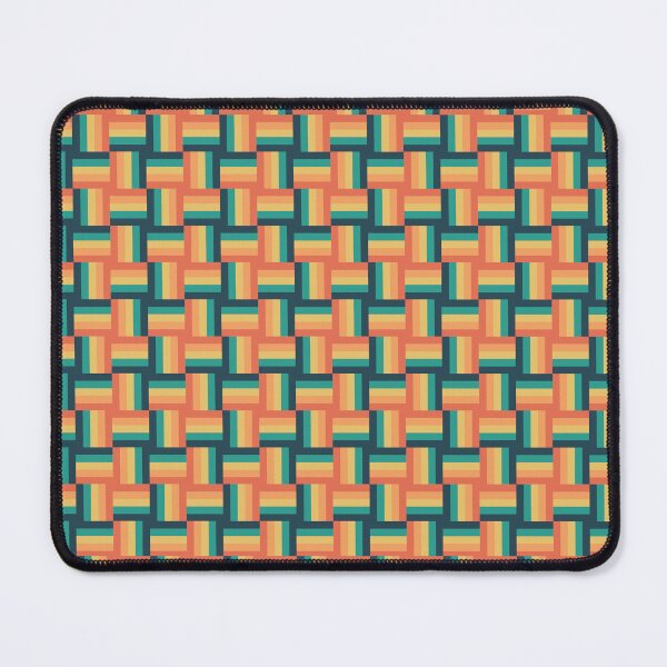 Item preview, Modern Retro Basket Weave Tile designed and sold by PeachesMommy.
