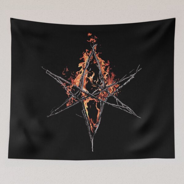 Item preview, Flaming Hex designed and sold by HibbaMathews.