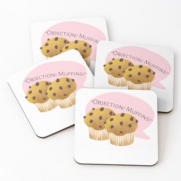 Item preview, Objection! Muffins! designed and sold by pinkypingu.