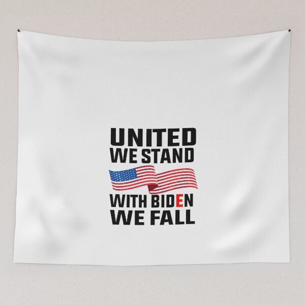 Item preview, United We Stand With Biden We Fall Biden Falling - Joe Biden Falling Memes Political Gifts designed and sold by FILEX ⭐⭐⭐⭐⭐(826).