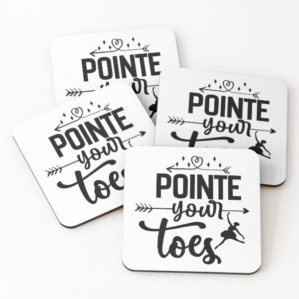 Item preview, Pointe Your Toes Belle Dance Love Dancing Gift Premium Apparel Funny Xmas designed and sold by DesignByHeartUK.
