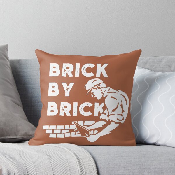 Item preview, Brick by Brick - Blue Collar designed and sold by fiskooriginal.