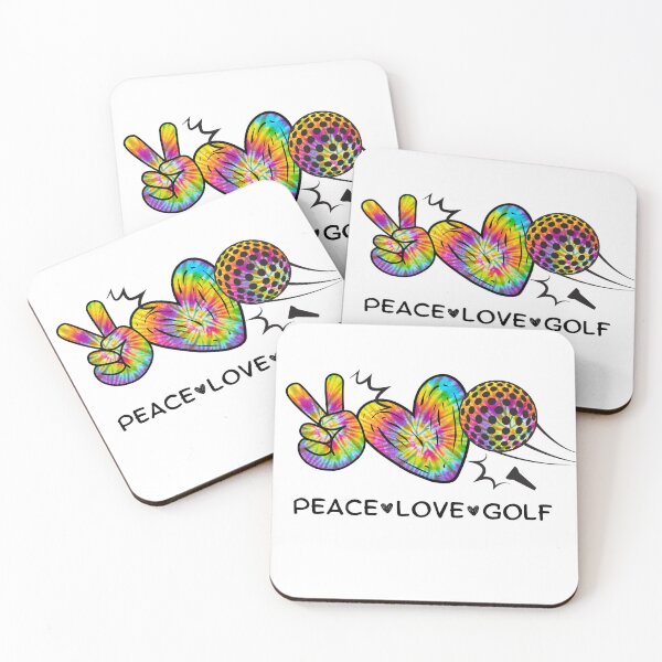 Item preview, Peace Love Golf Tie Dye Cute Golf Lovers designed and sold by HolyWater SHOP.