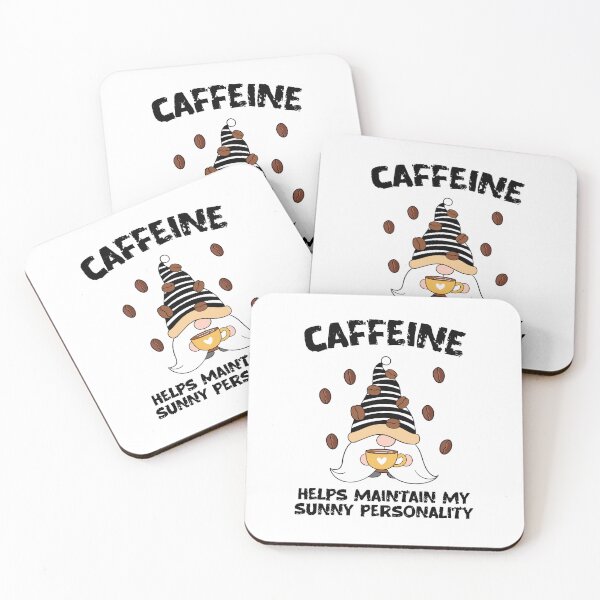 Item preview, Caffeine It Maintains My Sunny Personality designed and sold by SportyDogShop.
