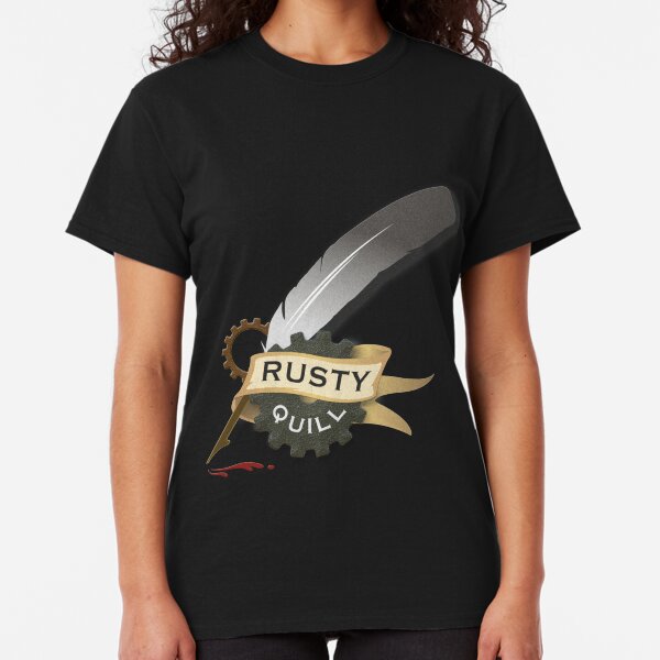 Rusty Quill Company Logo Classic T-Shirt