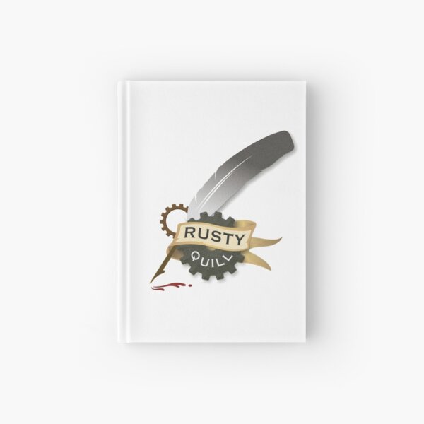 Rusty Quill Company Logo Hardcover Journal