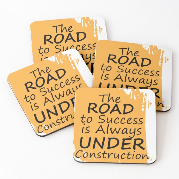 Item preview, The Road to Success is Always Under Construction  designed and sold by CadDesignerr.