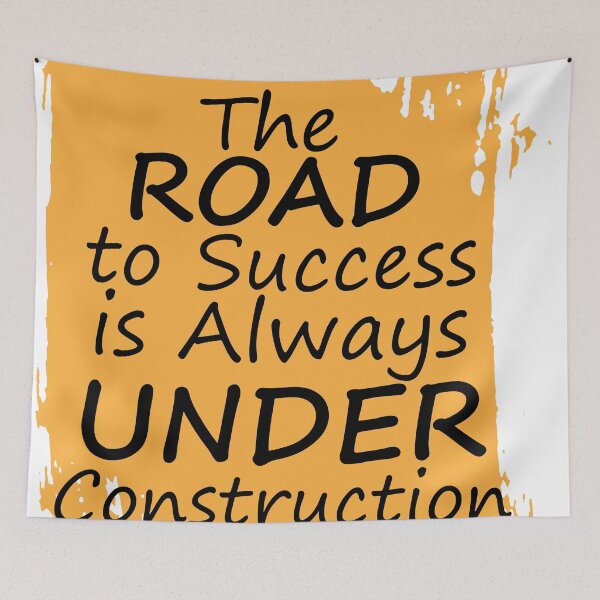 Item preview, The Road to Success is Always Under Construction  designed and sold by CadDesignerr.