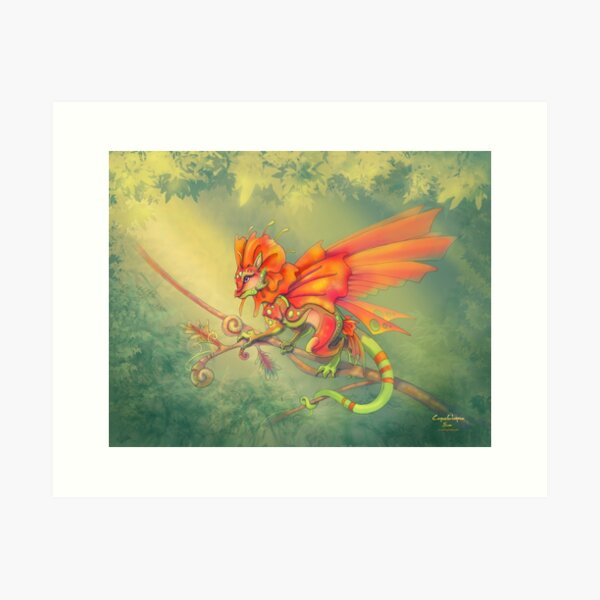 Coquelidragon Art Print