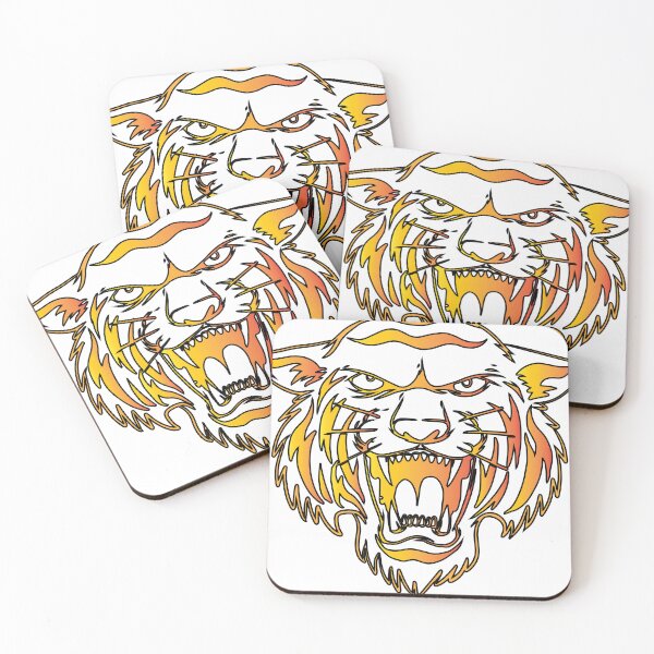 Item preview, Golden Tiger | Abstract Design  designed and sold by CadDesignerr.
