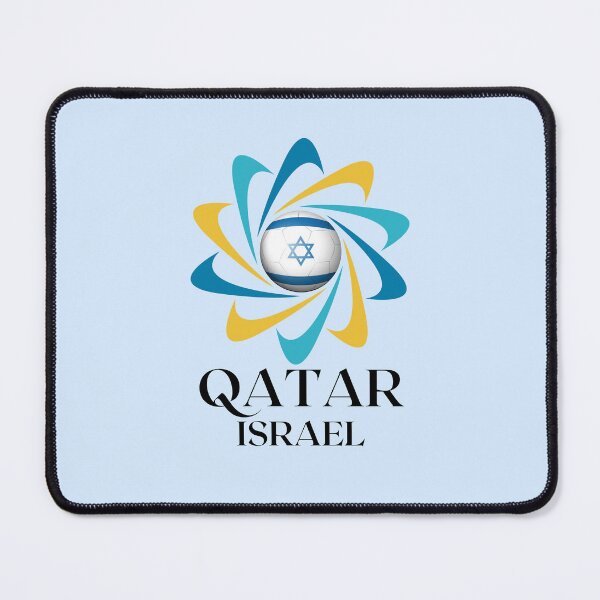 Item preview, Qatar Football soccer team  Israel  designed and sold by DesignsbyMona.