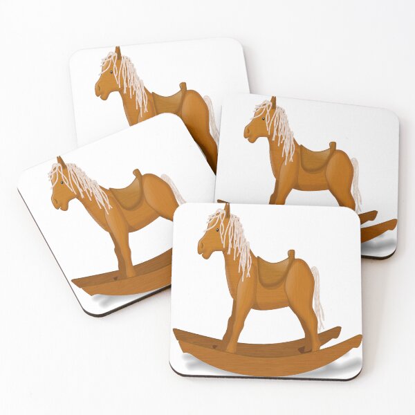 Item preview, ROCKING HORSE SAD BROWN designed and sold by AVOGATO KITTY KAT  CAT.