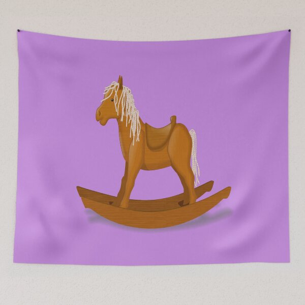 Item preview, ROCKING HORSE SAD BROWN designed and sold by AVOGATO KITTY KAT  CAT.