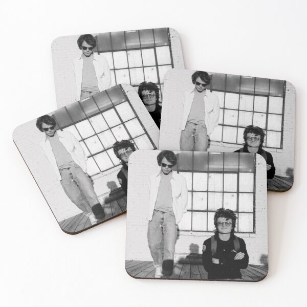 Item preview, joe keery and charlie heaton (b&w) designed and sold by isabellagoldie.
