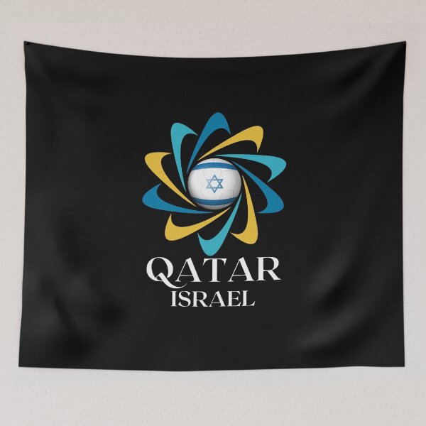 Item preview, Qatar  Football soccer team  Israel  designed and sold by DesignsbyMona.