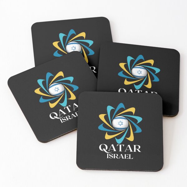 Item preview, Qatar  Football soccer team  Israel  designed and sold by DesignsbyMona.