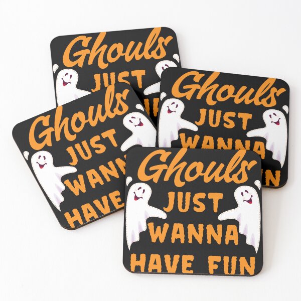 Item preview, Happy Halloween Spookey Ghost Ghouls Funny designed and sold by nueschka.